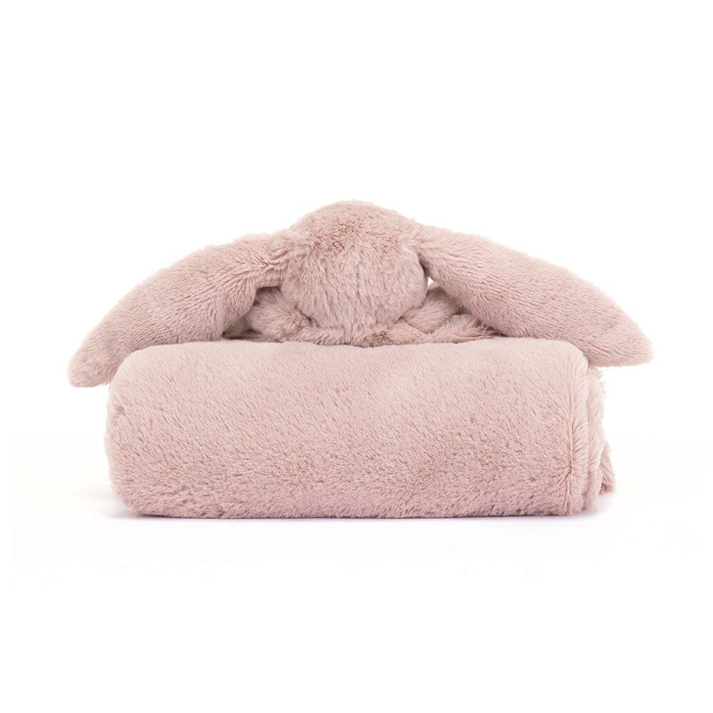 Jellycat Blankie Bashful Luxe Bunny Rosa 56cm