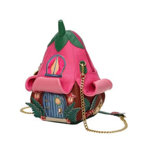 Load image into Gallery viewer, Vendula Fairy Village Petal House Bag
