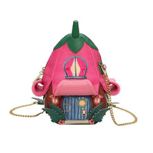 Load image into Gallery viewer, Vendula Fairy Village Petal House Bag
