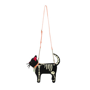 Vendula I-Scream Parlour Skeleton Vinnie the Cat Bag