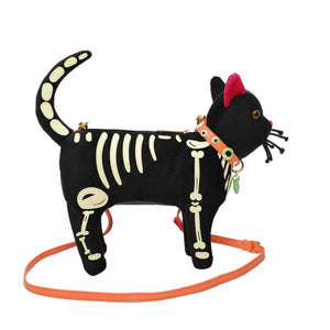 Vendula I-Scream Parlour Skeleton Vinnie the Cat Bag
