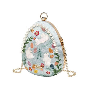 Vendula Woodland Rabbits Revel Evening Bag