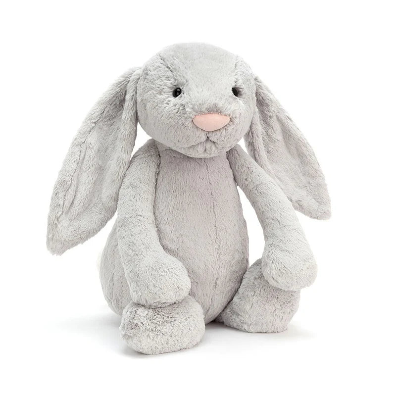 Jellycat Bashful Bunny Silver Big (Huge) 51cm – MeeQ Jellycat Bashful Bunny Silver Big (Huge) 51cm – MeeQ