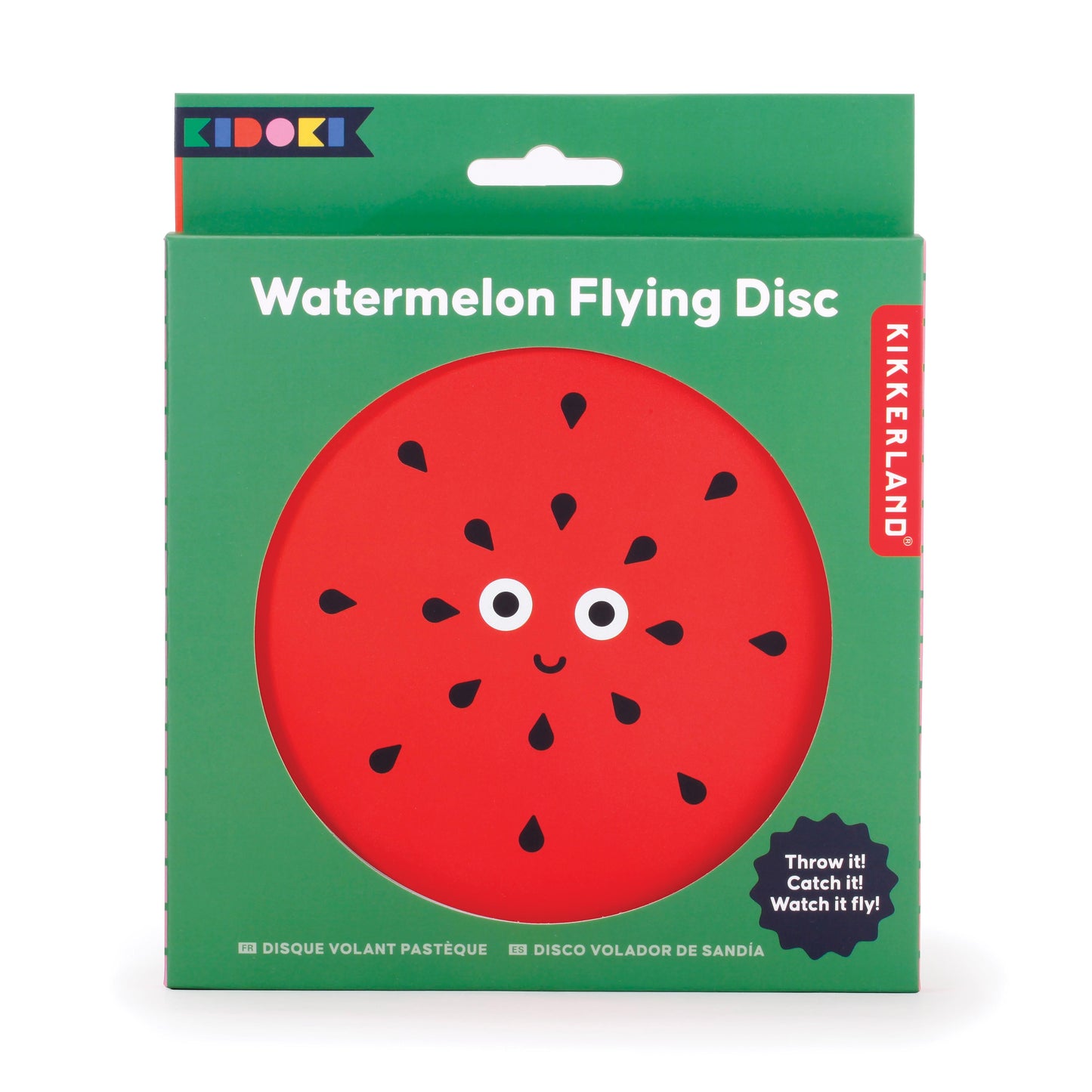 Kikkerland Kidoki Flying Discs Assorted Dia:15cm