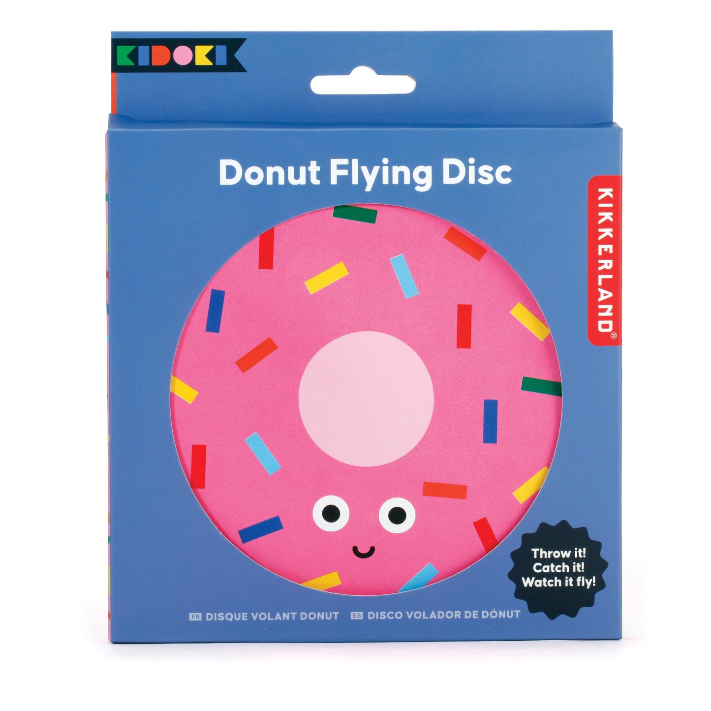 Kikkerland Kidoki Flying Discs Assorted Dia:15cm