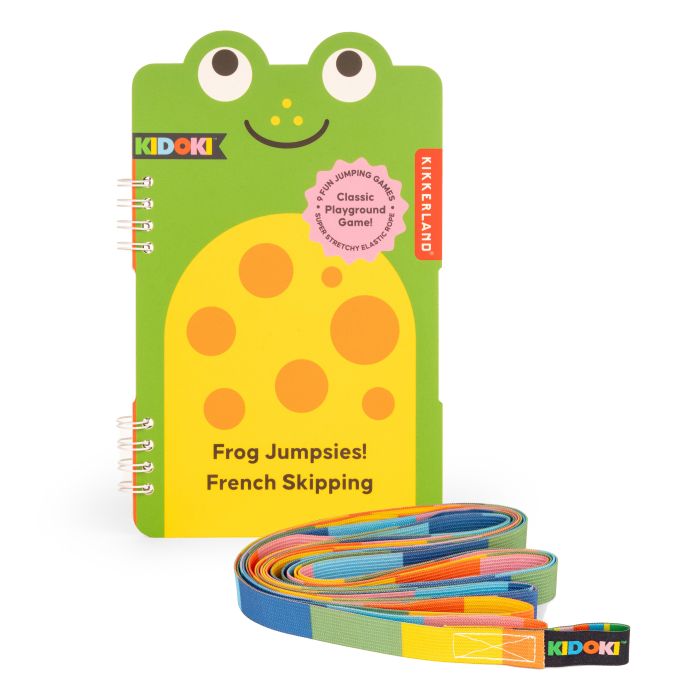 Kikkerland Kidoki Frog Jumpsies French Skipping Multi-Coloured 12.5x1.5x19.5cm
