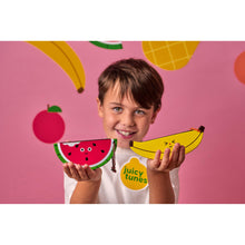 Load image into Gallery viewer, Kikkerland Kidoki Wooden Fruit Harmonica
