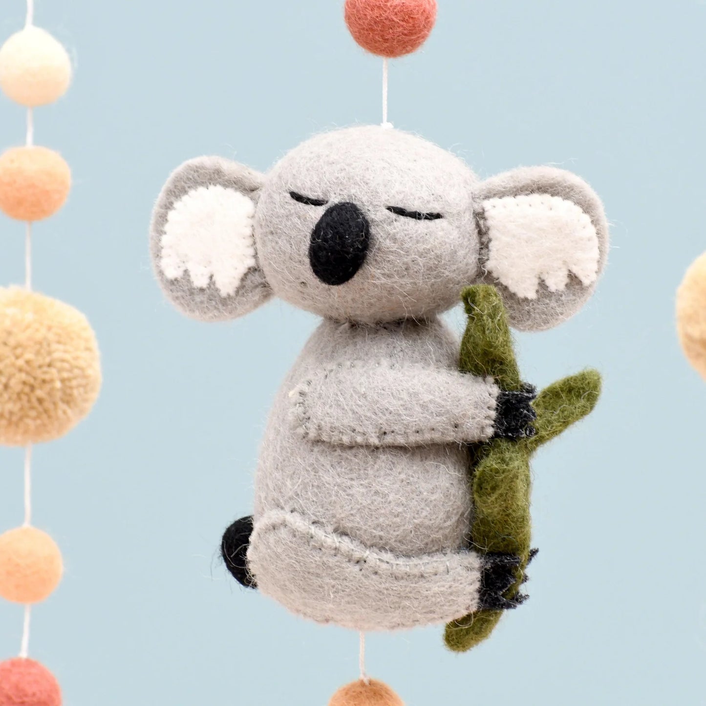 Tara Treasures Baby Cot Mobile Sleeping Koala