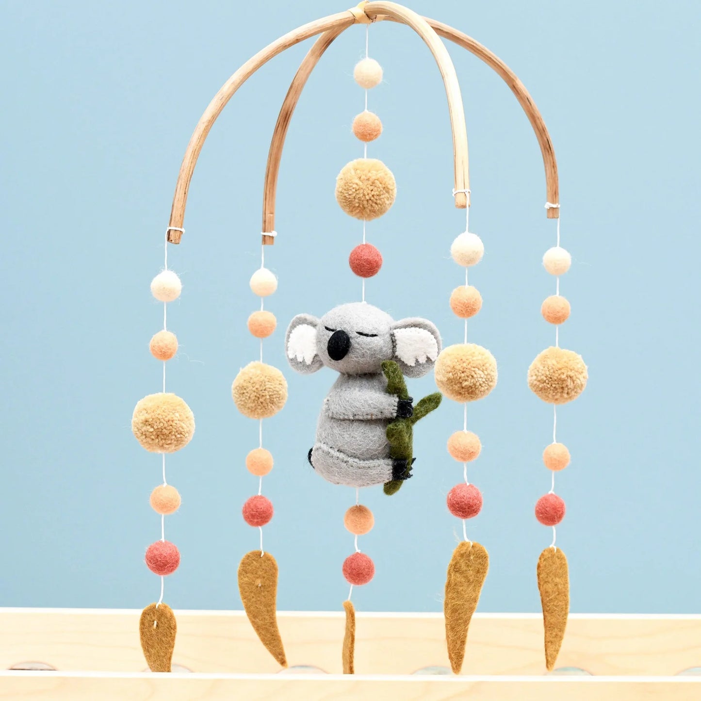 Tara Treasures Baby Cot Mobile Sleeping Koala