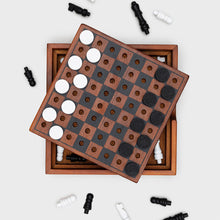Load image into Gallery viewer, Luckies Iron &amp; Glory - Chess &amp; Checkers Multi-Coloured 14x3x14cm
