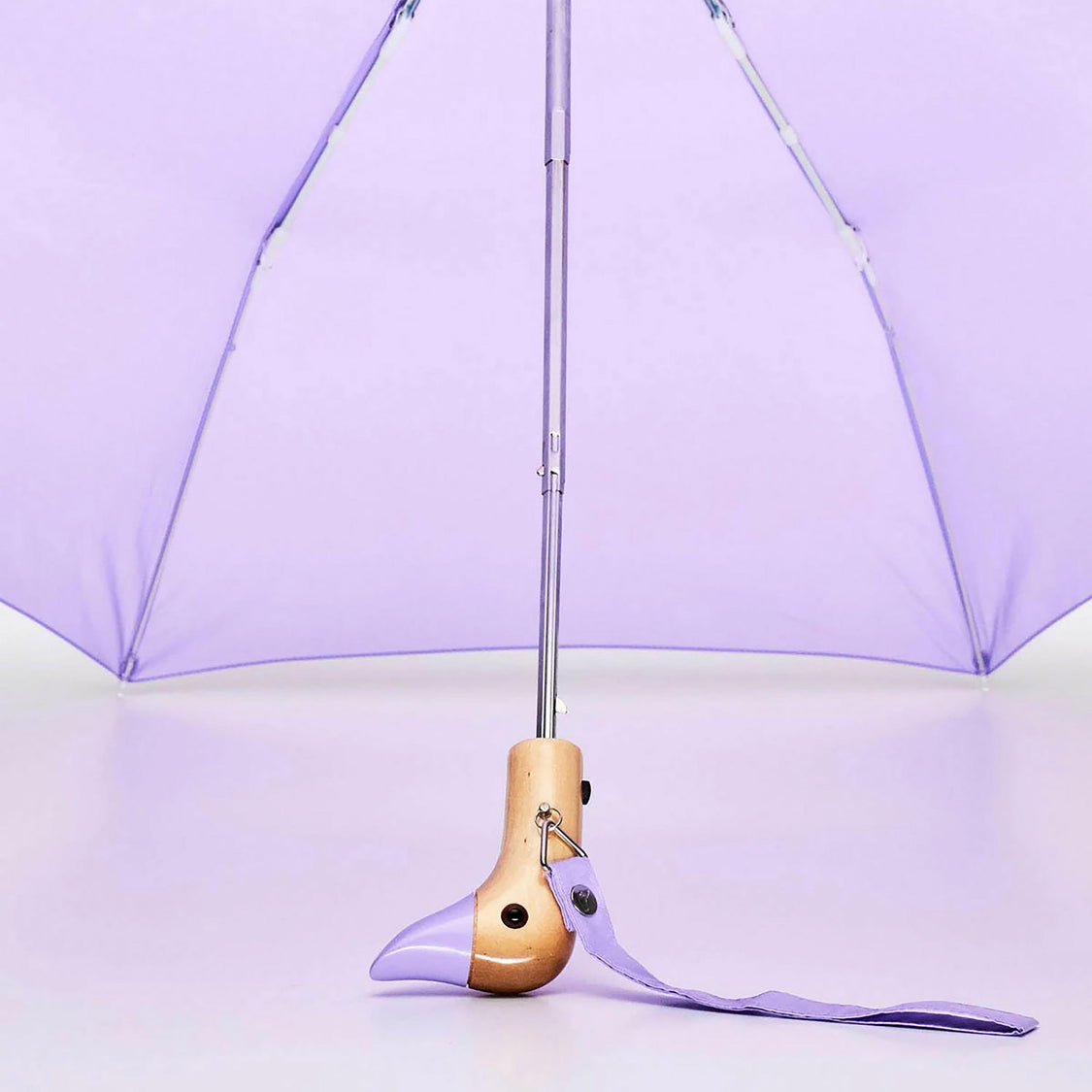 Original DuckHead Duck Umbrella Compact - Macaron Mauve 5x7x35cm