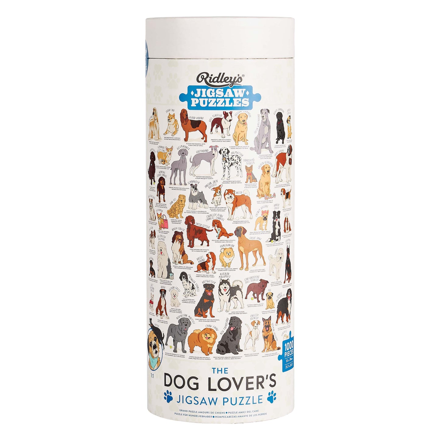 Ridley's Dog Lover's 1000 Piece Jigsaw Puzzle