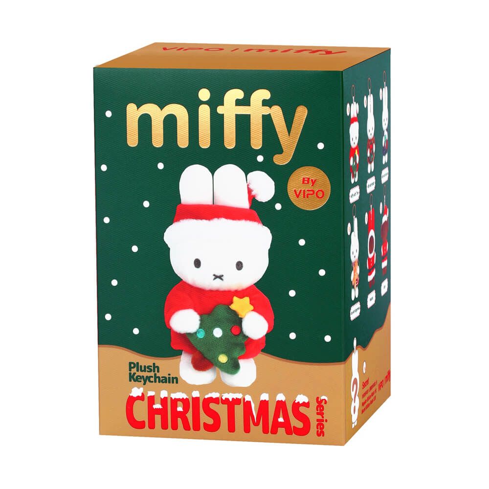 Miffy & Friends Blind Box:  Miffy Christmas Keychain 14cm