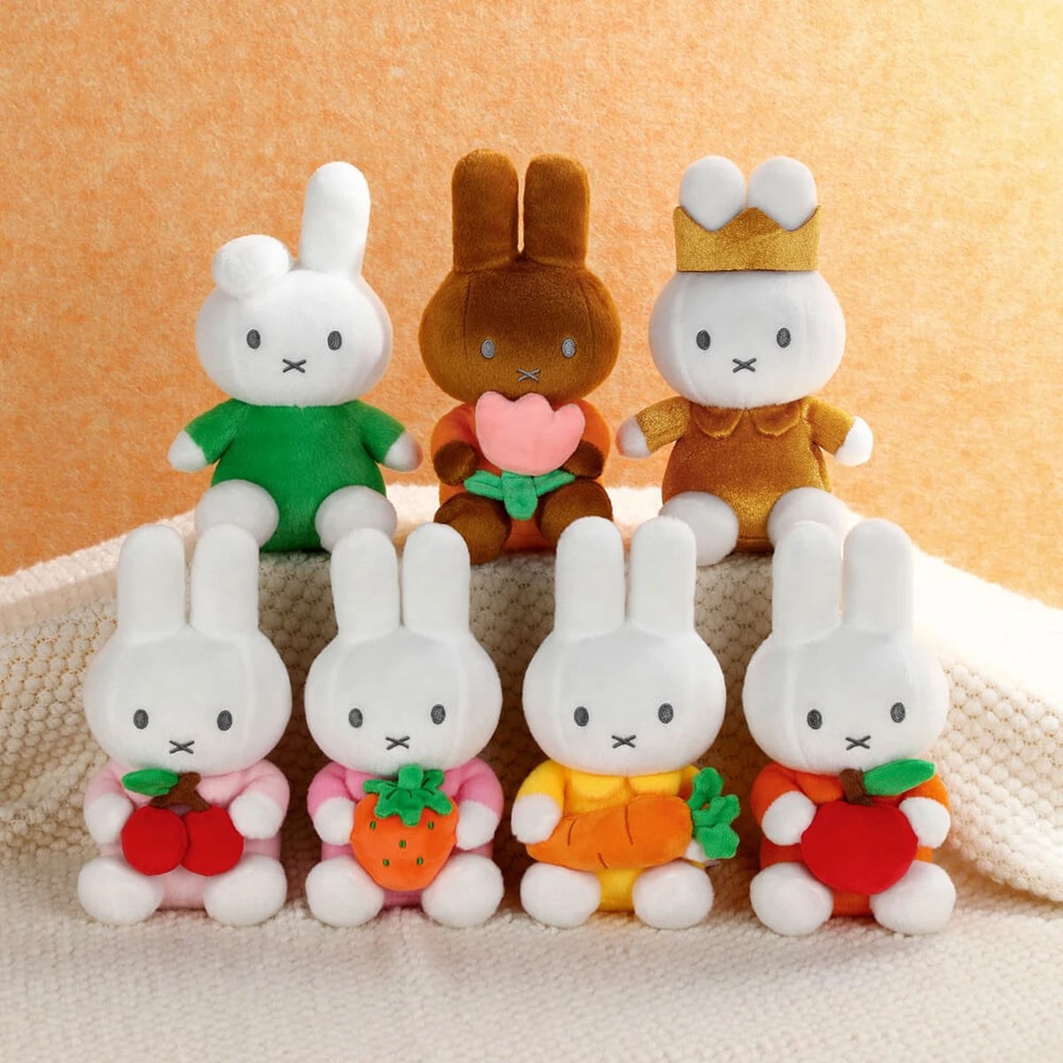 Miffy & Friends Miffy Plush with Carrot 20cm