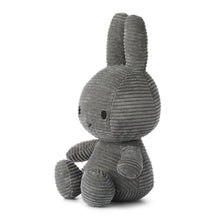 Load image into Gallery viewer, Miffy &amp; Friends Miffy (ECO) Corduroy Grey 70cm
