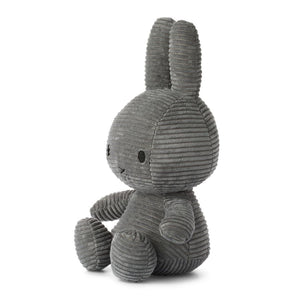 Miffy & Friends Miffy (ECO) Corduroy Grey 70cm