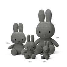 Load image into Gallery viewer, Miffy &amp; Friends Miffy (ECO) Corduroy Grey 50 cm
