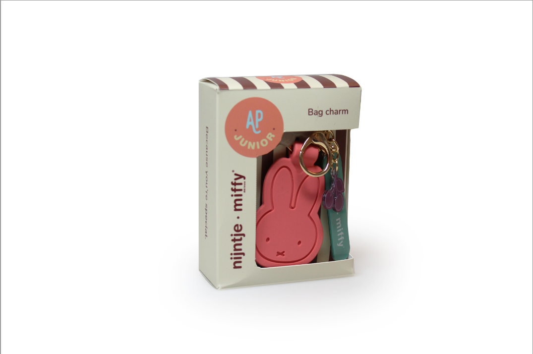 Miffy Coral Bag Charm 13cm