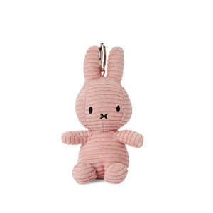 Miffy Keychain ECO Corduroy Pink - 10 cm - 4"