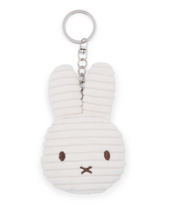 MIFFY & FRIENDS Miffy Flat Keychain  ECO Corduroy Offwhite (10cm)