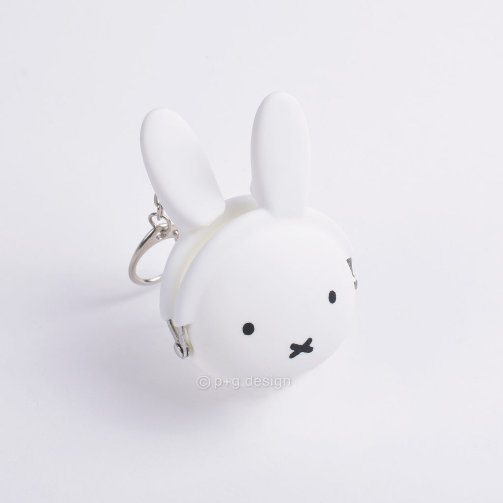 Mimi Pochi Baby Miffy White Keyring/Purse