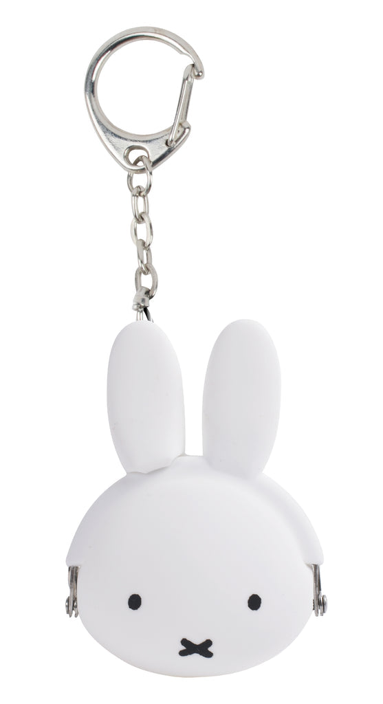 Mimi Pochi Baby Miffy White Keyring/Purse