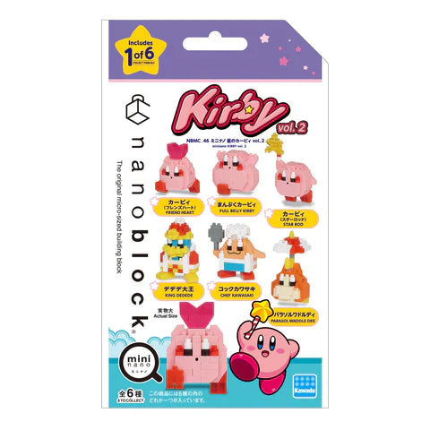 MININANO Kirby Vol.2 (6 Designs) Box