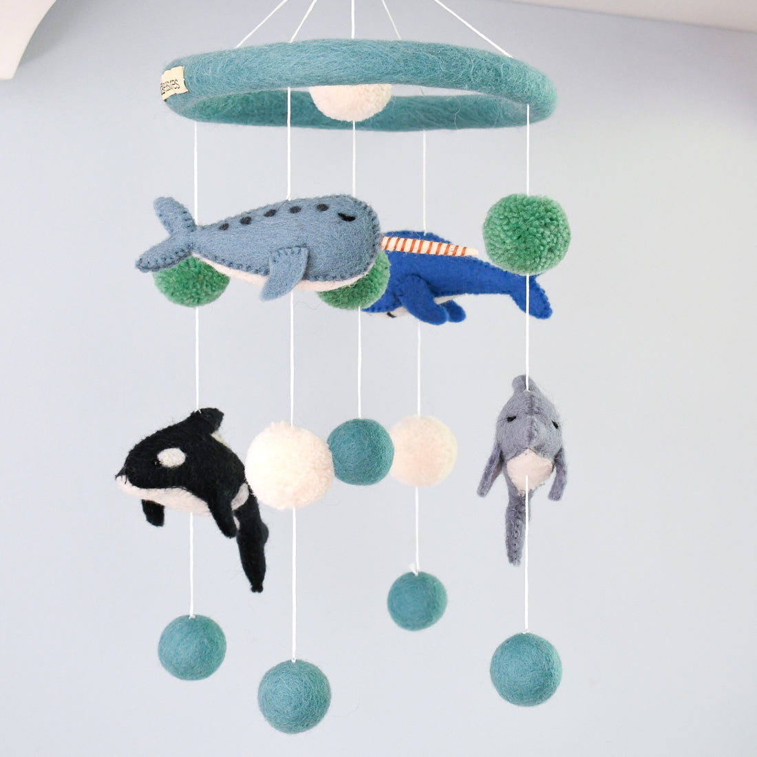 Tara Treasures - Nursery Cot Mobile - Ocean Marine Mammals