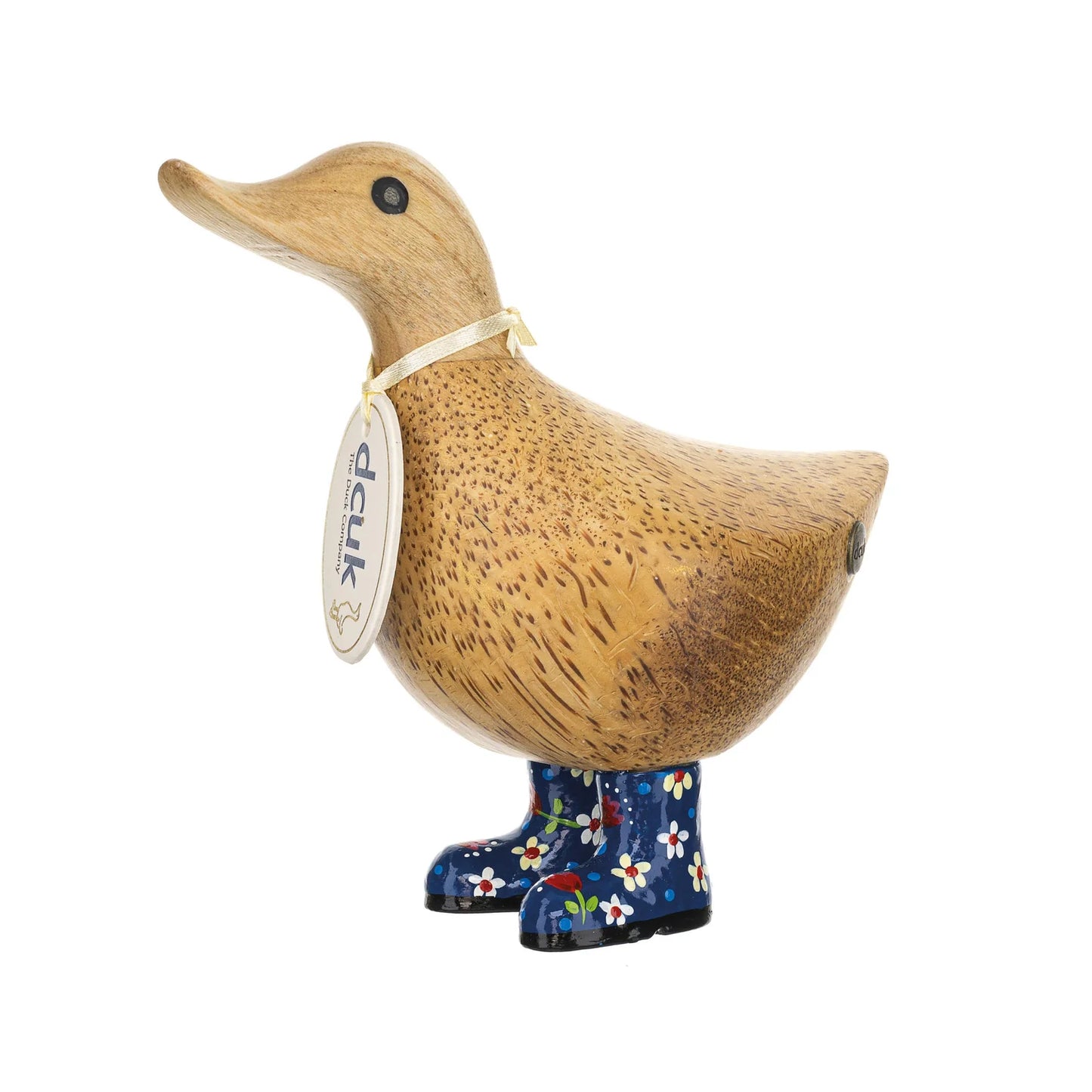 DCUK Natural Welly Ducky Flowers (1pc)