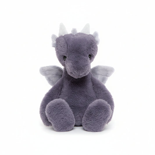Bear & Me by Charlie Bears Draco Dragon Soft Lavender L 34cm