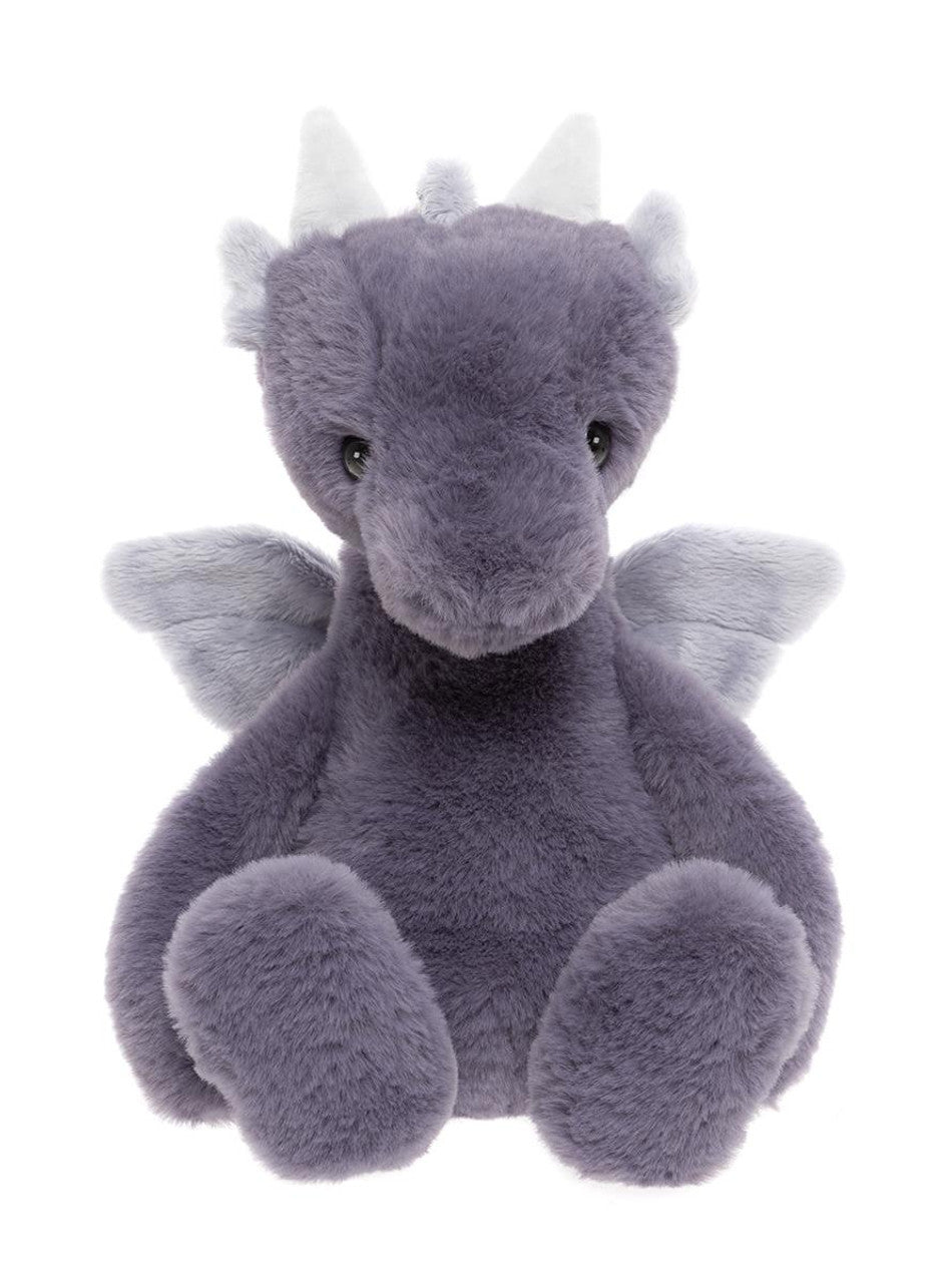 Bear & Me by Charlie Bears Draco Dragon Soft Lavender L 34cm
