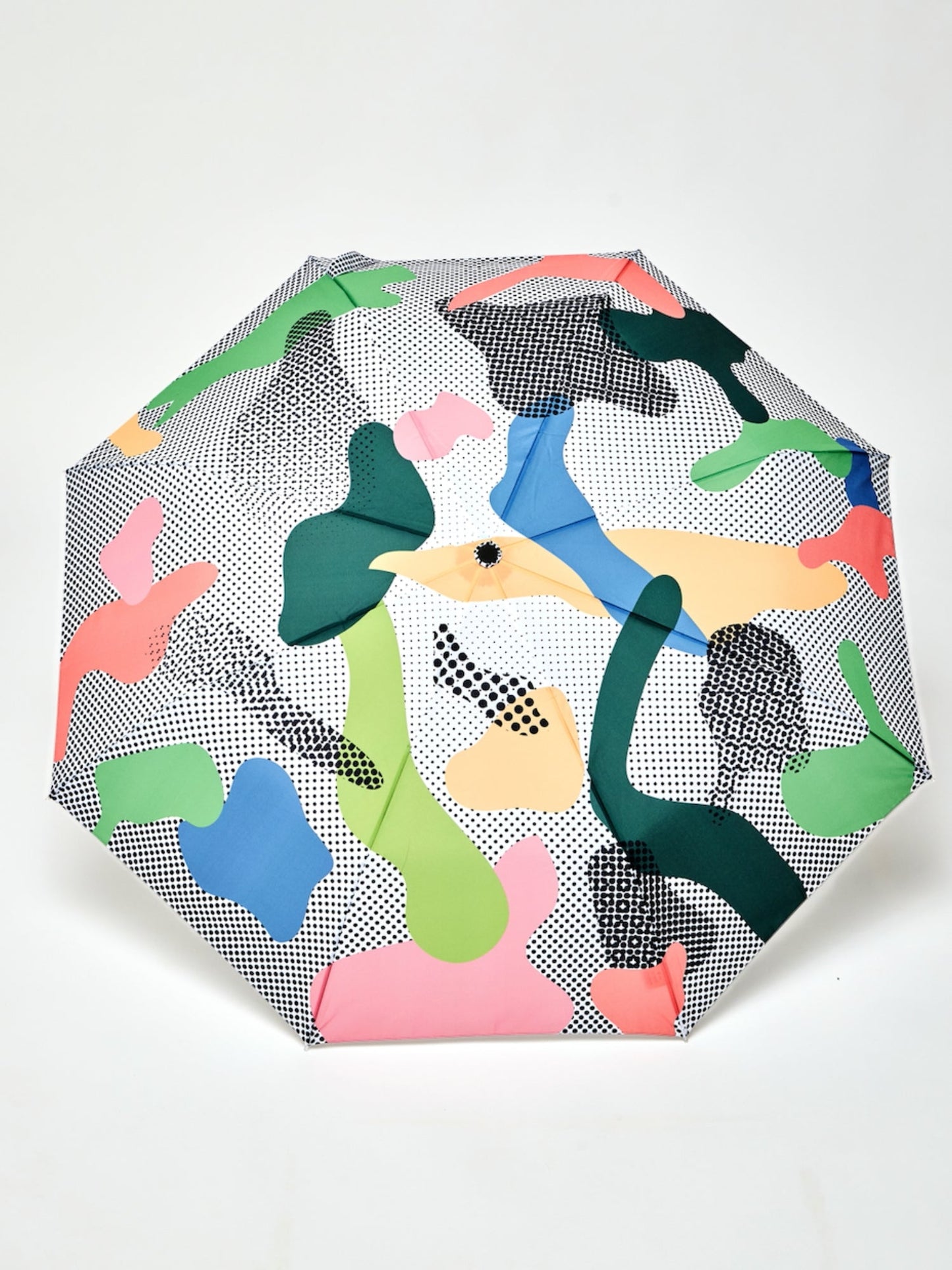 ORIGINAL DUCKHEAD DUCK UMBRELLA COMPACT - DOTS MULTI-COLOURED