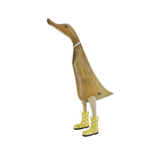 Load image into Gallery viewer, DCUK Natural Welly Ducklet Spotty (1pcs)
