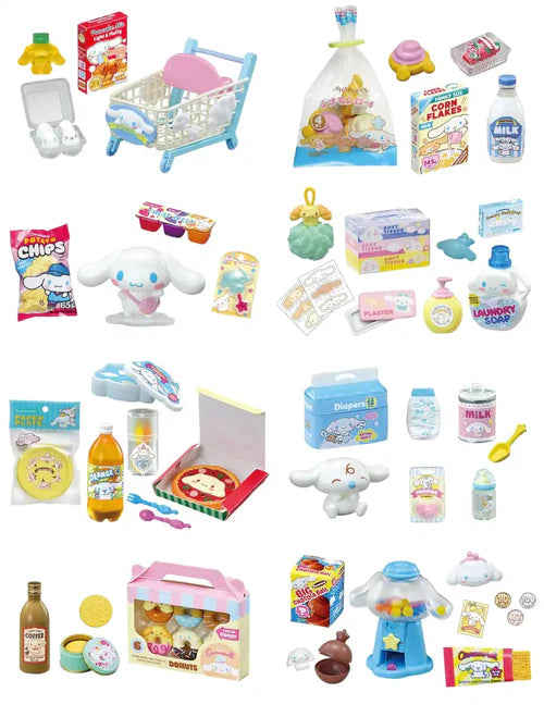 Re-Ment Sanrio Cinnamoroll Market Blind Box Figurines
