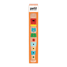 Load image into Gallery viewer, Petit Collage Playful Tunes Wooden Recorder 3x3x19cm
