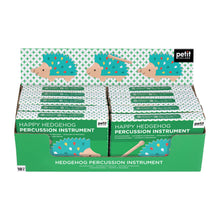 Load image into Gallery viewer, Petit Collage Happy Hedgehog Percussion Instrument 14x1x8cm
