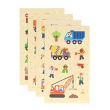 Load image into Gallery viewer, Petit Collage Mini Sticker Set: Little Builders 12x0.3x19.4cm
