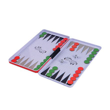 Load image into Gallery viewer, The Purple Cow Magnetic Backgammon 10.2x1x18.5cm
