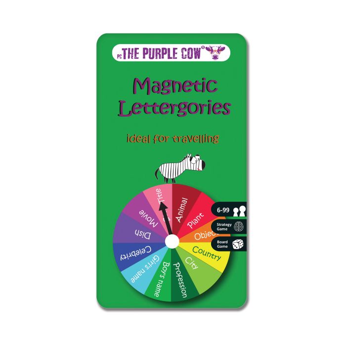 The Purple Cow Magnetic Lettergories 10.2x1x18.5cm