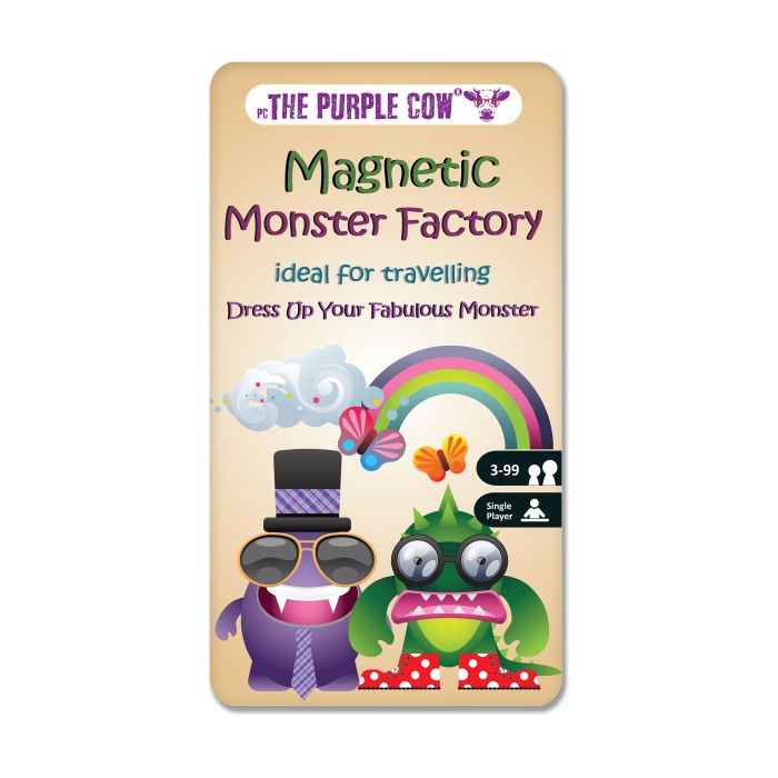 The Purple Cow Magnetic Monster Factory 10.2x1x18.5cm