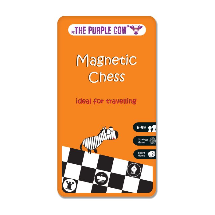 The Purple Cow Magnetic Chess 10.2x1x18.5cm