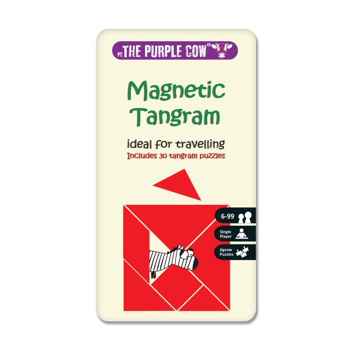 The Purple Cow Magnetic Tangram 10.2x1x18.5cm
