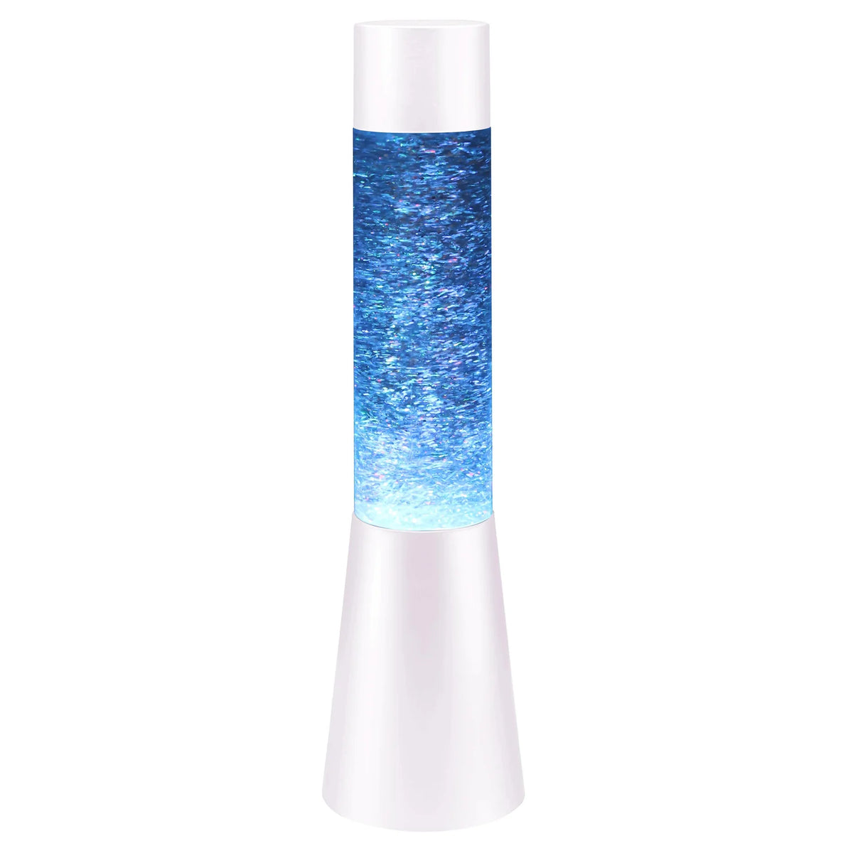 Discovery Zone Glitter Lamp White