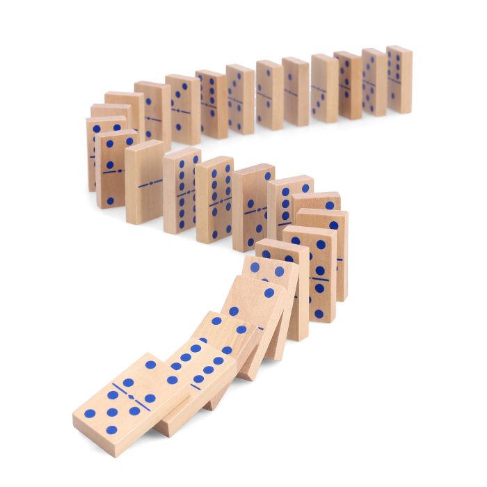 Ridleys House of Novelties Dominoes 2x1x4cm