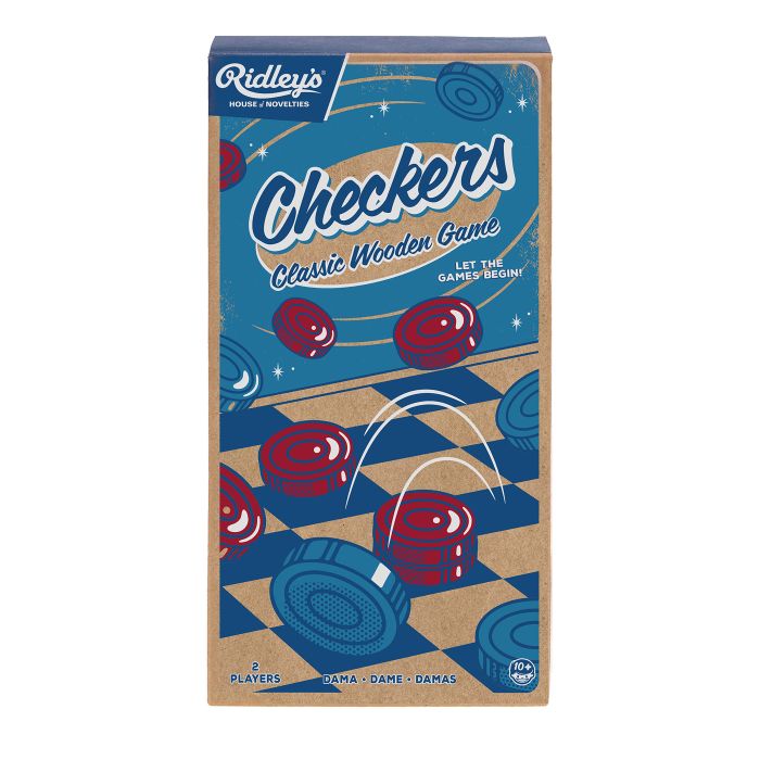 Ridleys House of Novelties Checkers 15x4x29cm