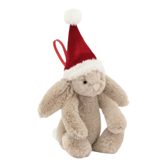 Jellycat Christmas Bunny Decoration