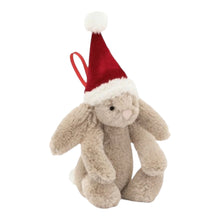 Load image into Gallery viewer, Jellycat Christmas Bunny Decoration
