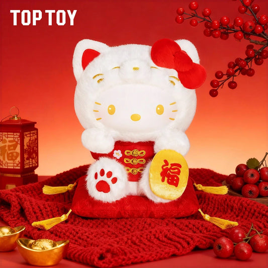 TopToy Hello Kitty Lucky Cat Series Plush Figure 30cm