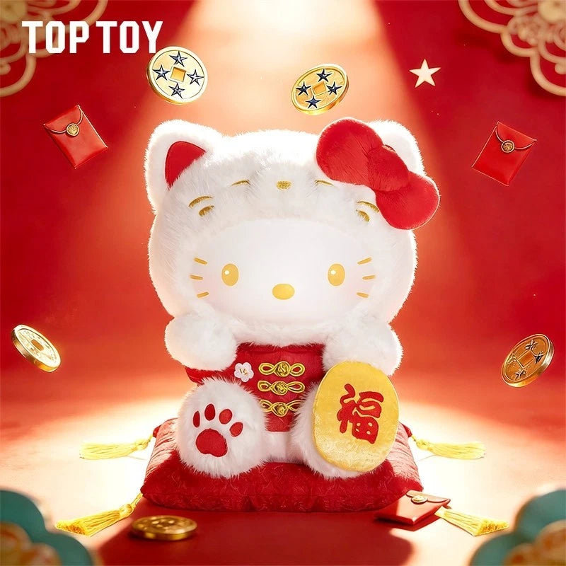 TopToy Hello Kitty Lucky Cat Series Plush Figure 30cm