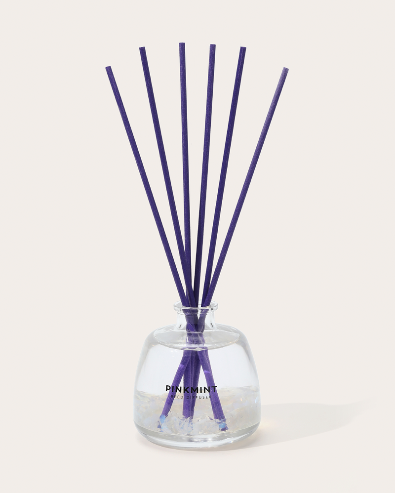 Pinkmint Candle Night Sakura Reed Diffuser Crystal Infused